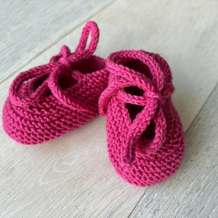 Raspberry Icord Mary Jane - size 3-6 months