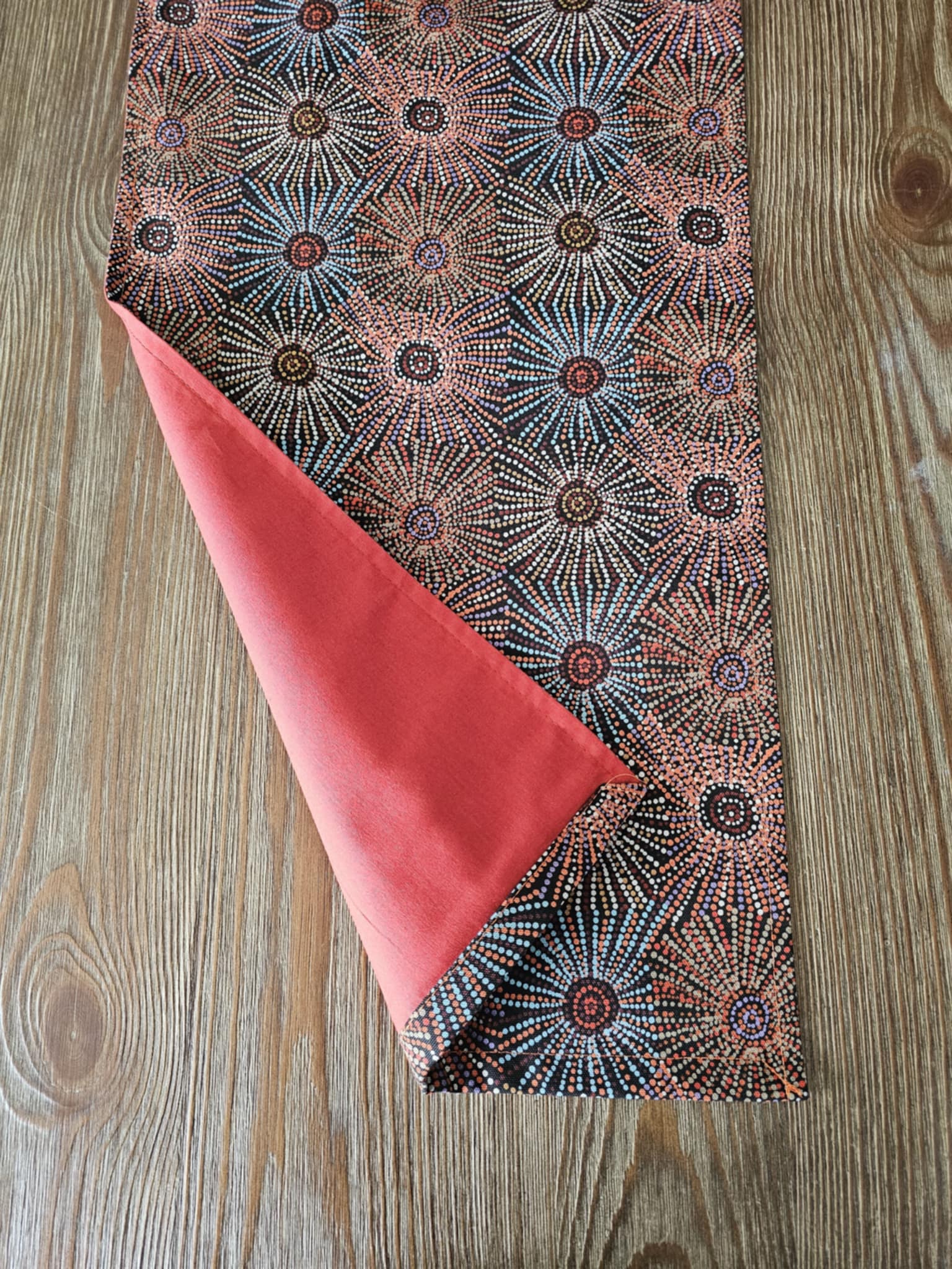 Indigenous Table Runner - Water Dreaming