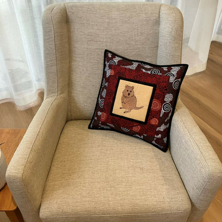 handmade Australian native quilted - quokka