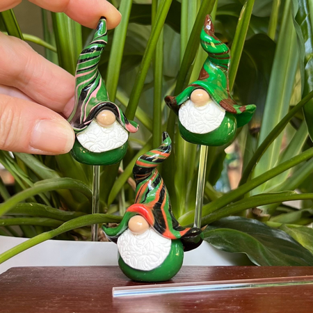 Whimsical gnome trio - Snib, Kirk & Tazzle