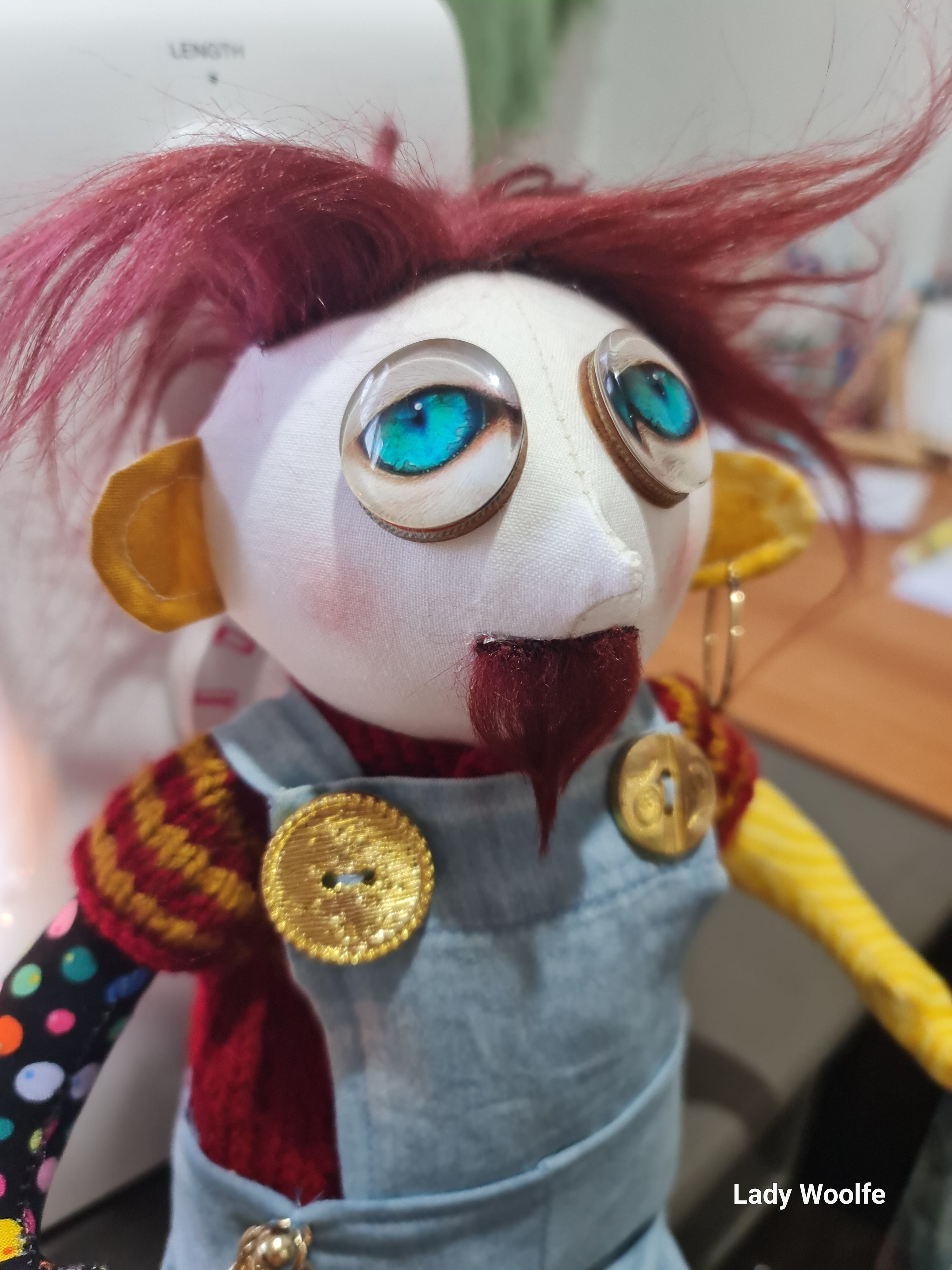 Handmade Art Doll - Richard