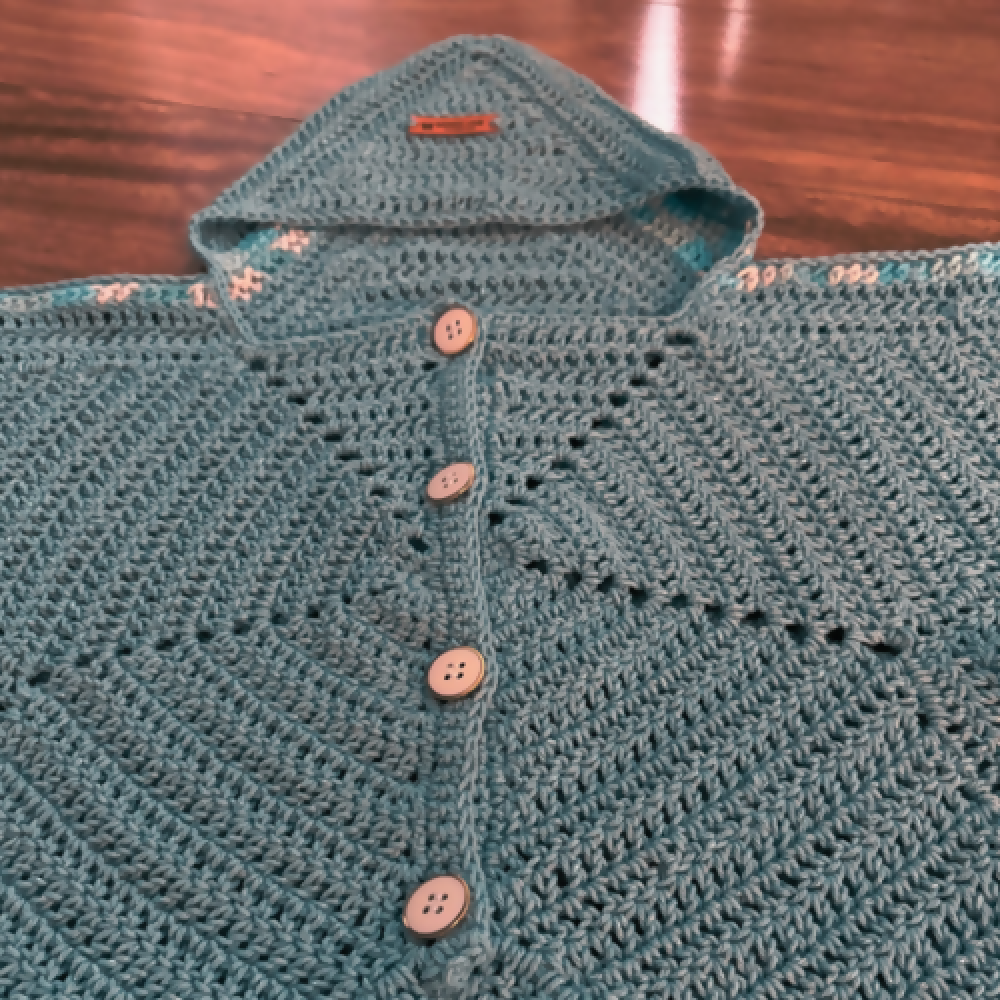 Infants crocheted Starsuit