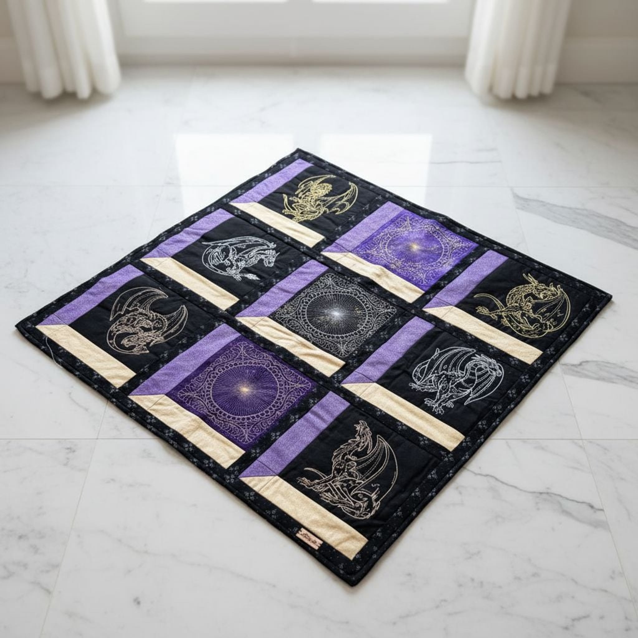 Mystical Dragon Quilt