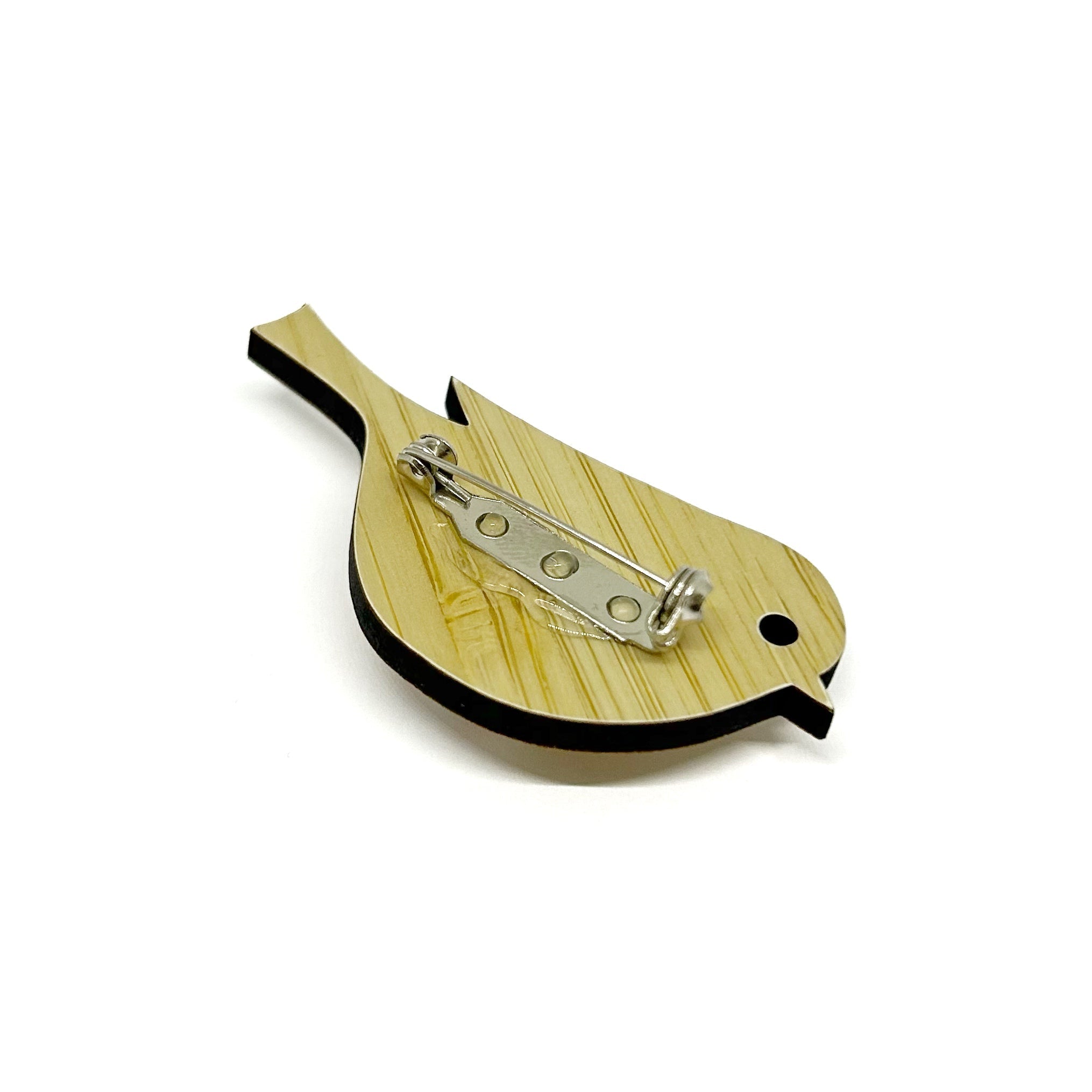 Kimono Robin Brooch