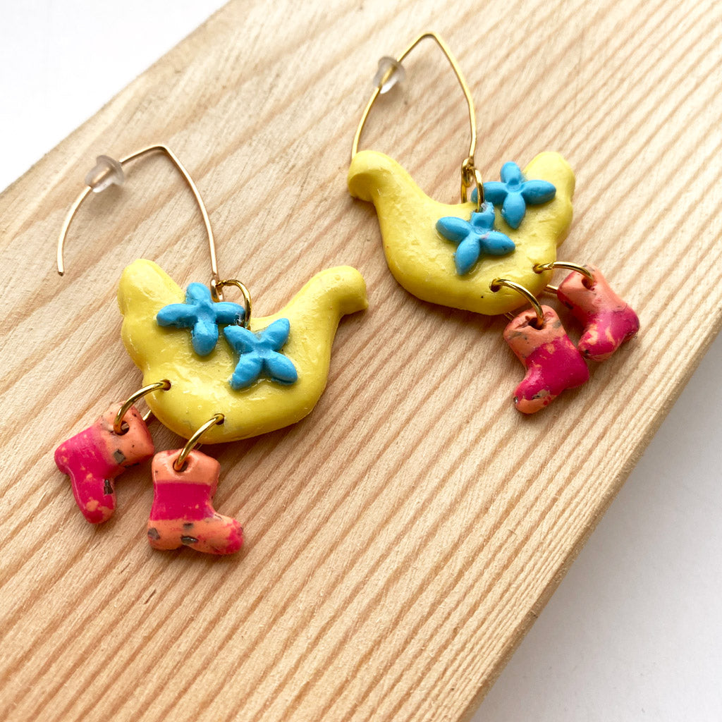 Duckie Earrings