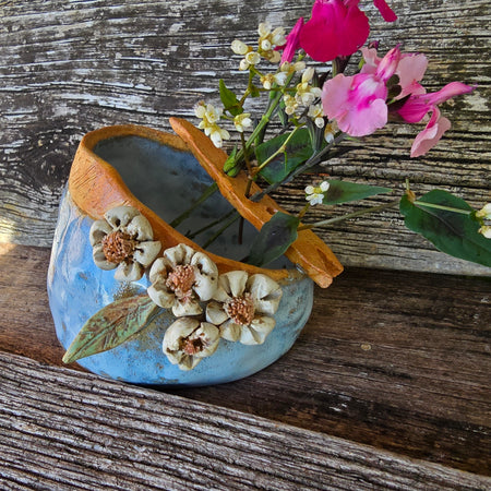 Gorgeous floral vase bowl
