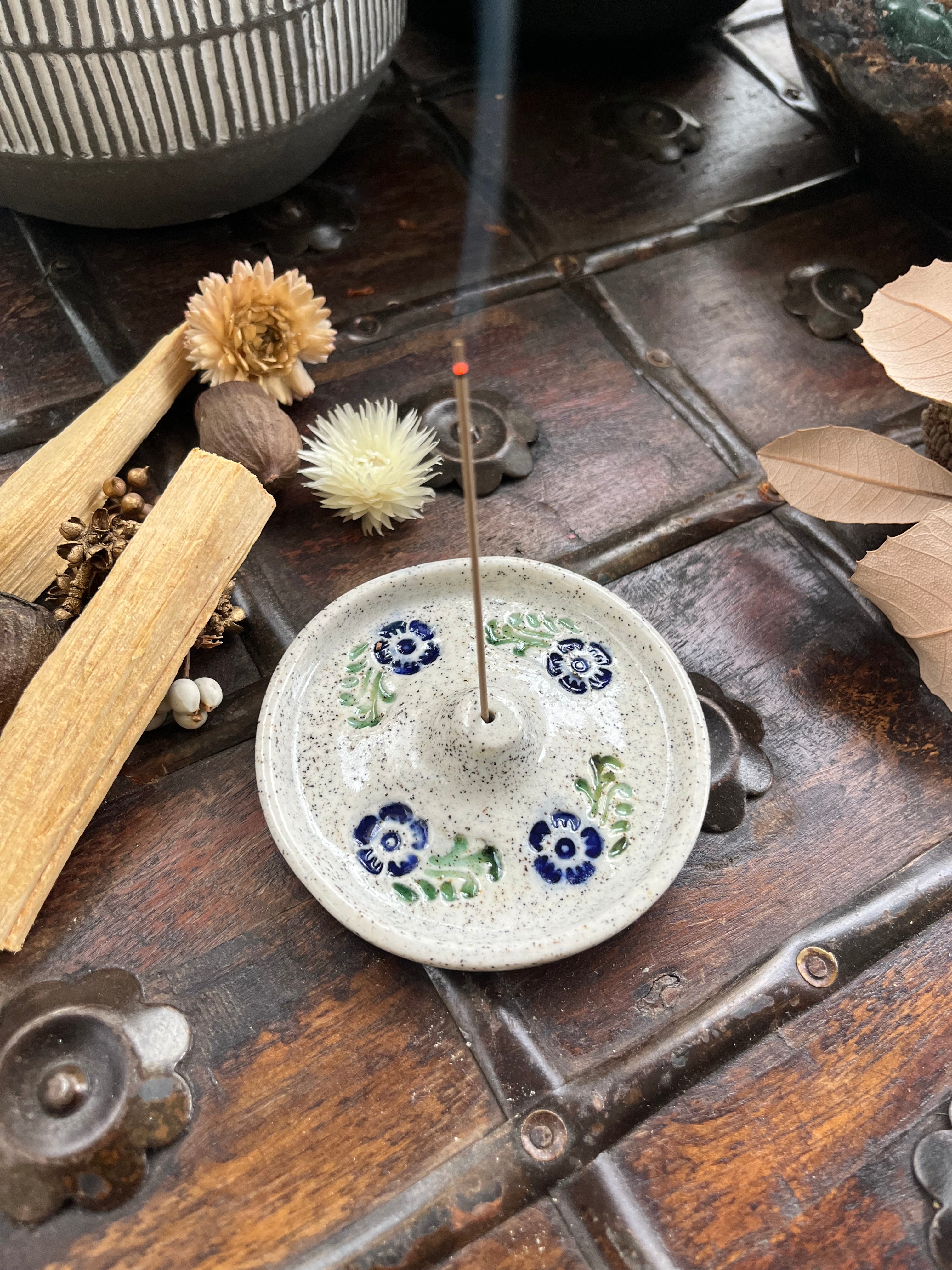 The Floral Imprint Incense Holder