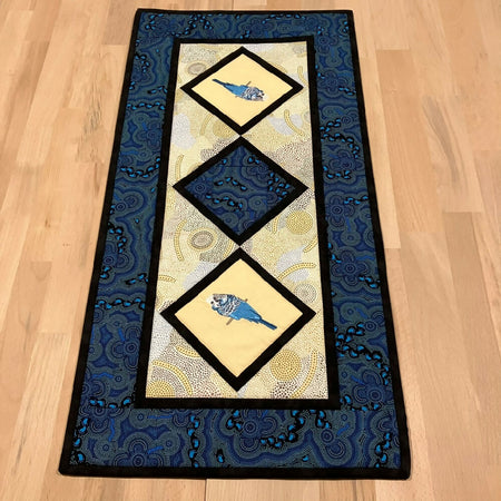 SALE table runner handmade Australian native