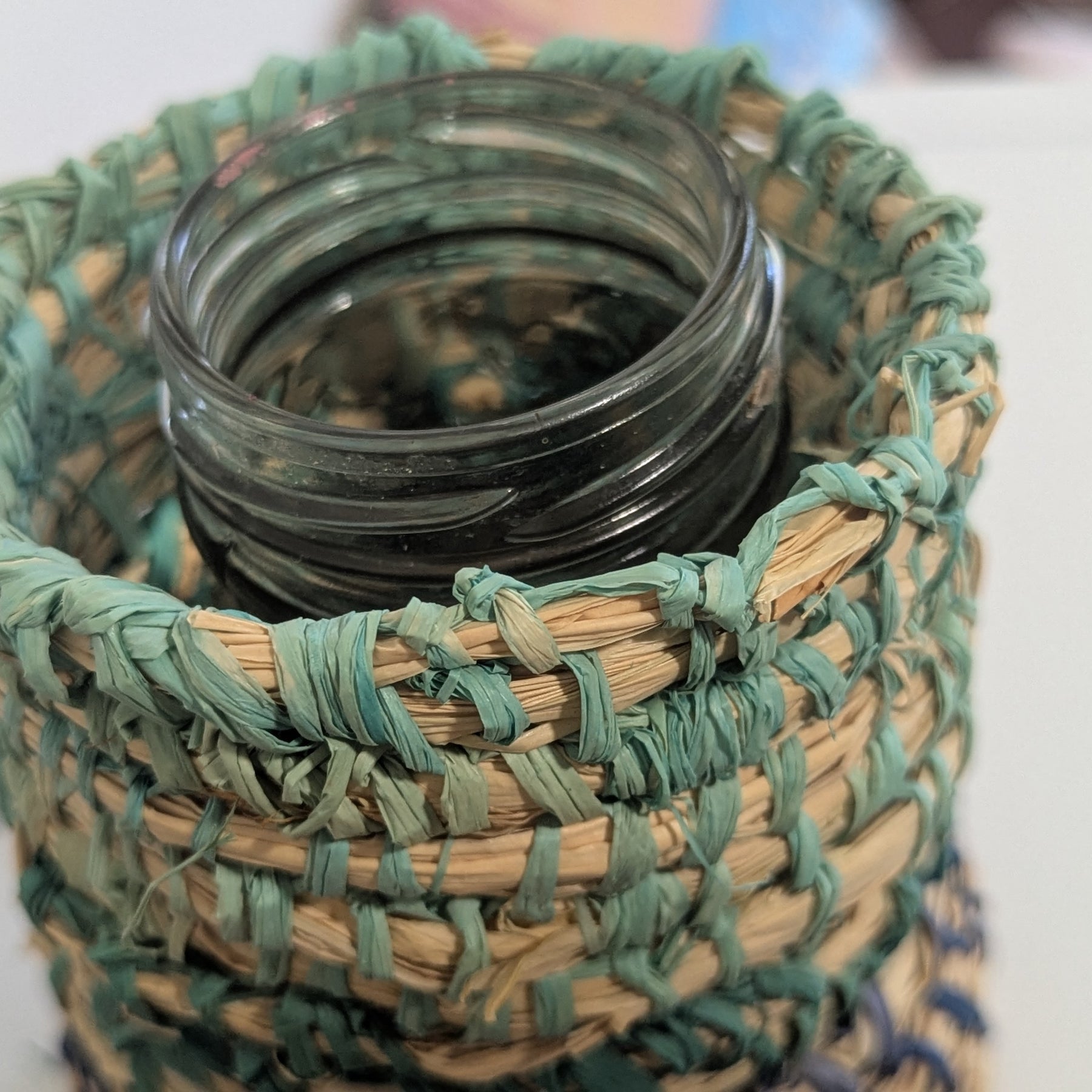 Woven Vase Vessel Form | Vase Cover Baskets  | Various Colours