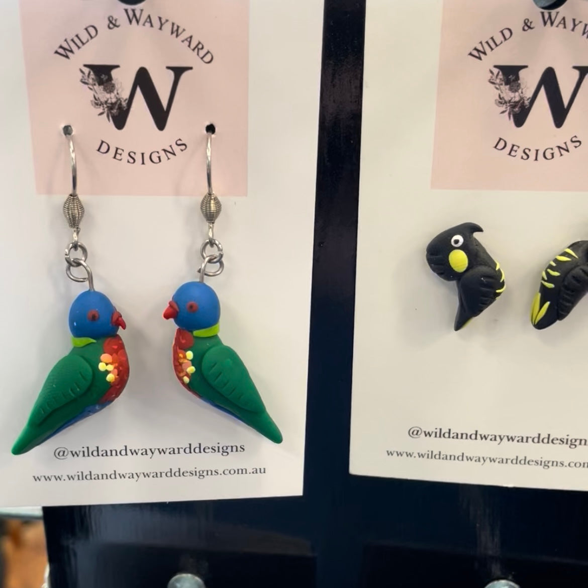 Rainbow Lorikeet Dangles