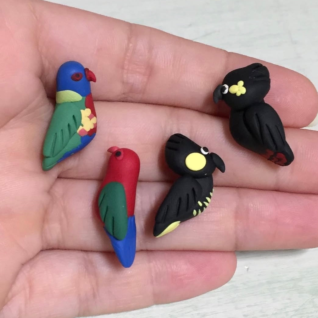 Rainbow Lorikeet Dangles