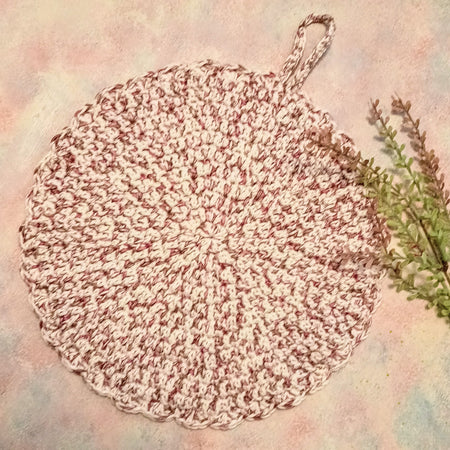 Crochet Cotton Potholders or Heat Pads