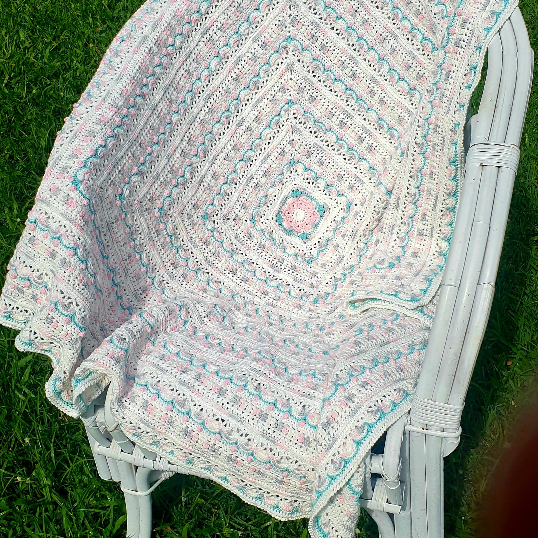 Pretty in Pink Baby Blanket