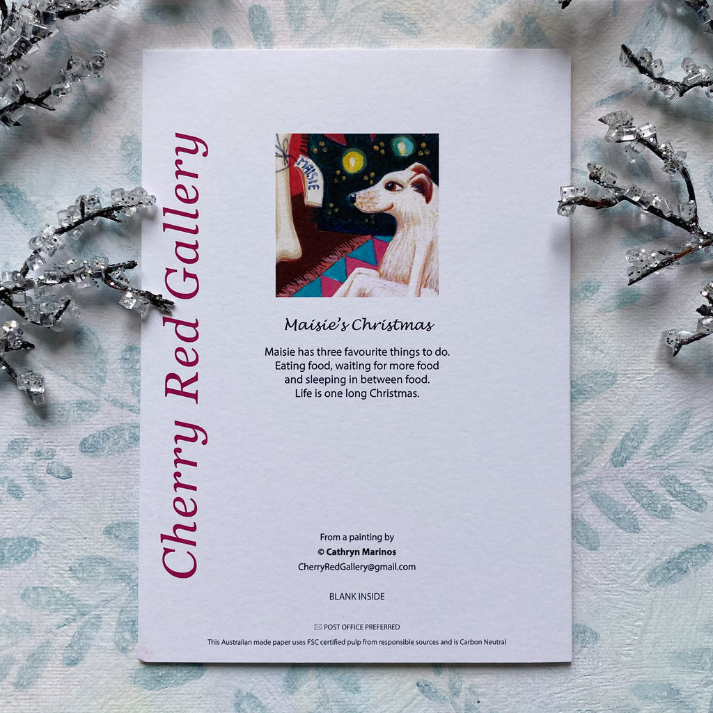 Five Dog and Duckling Seasons Greetings Cards (xp-mais)