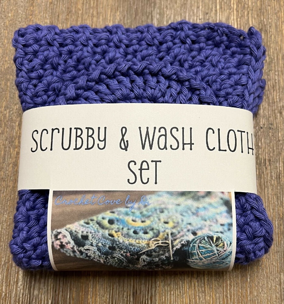 Scrubby and Wash Cloth Set