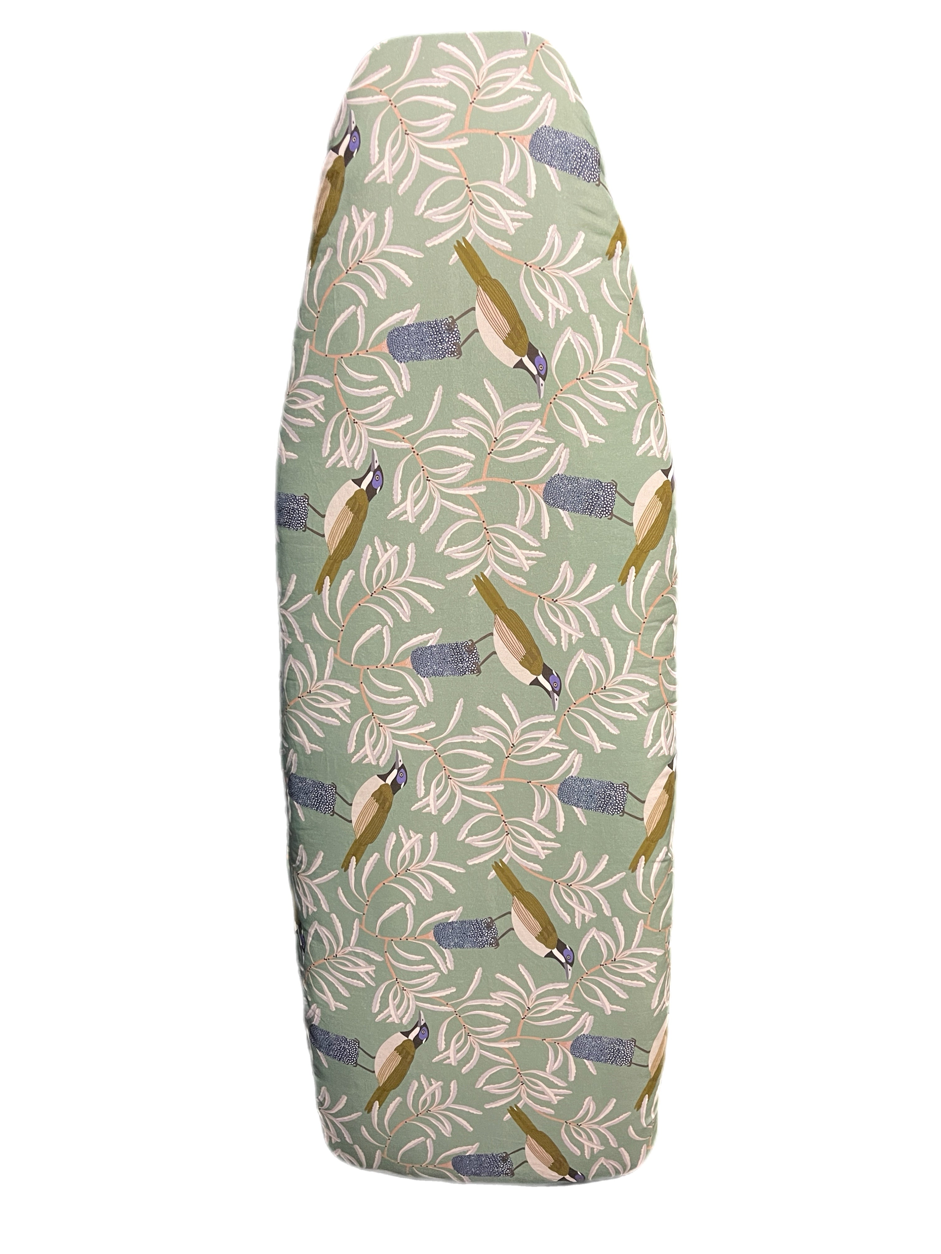 Padded Ironing board cover- Blue faced Honeyeater