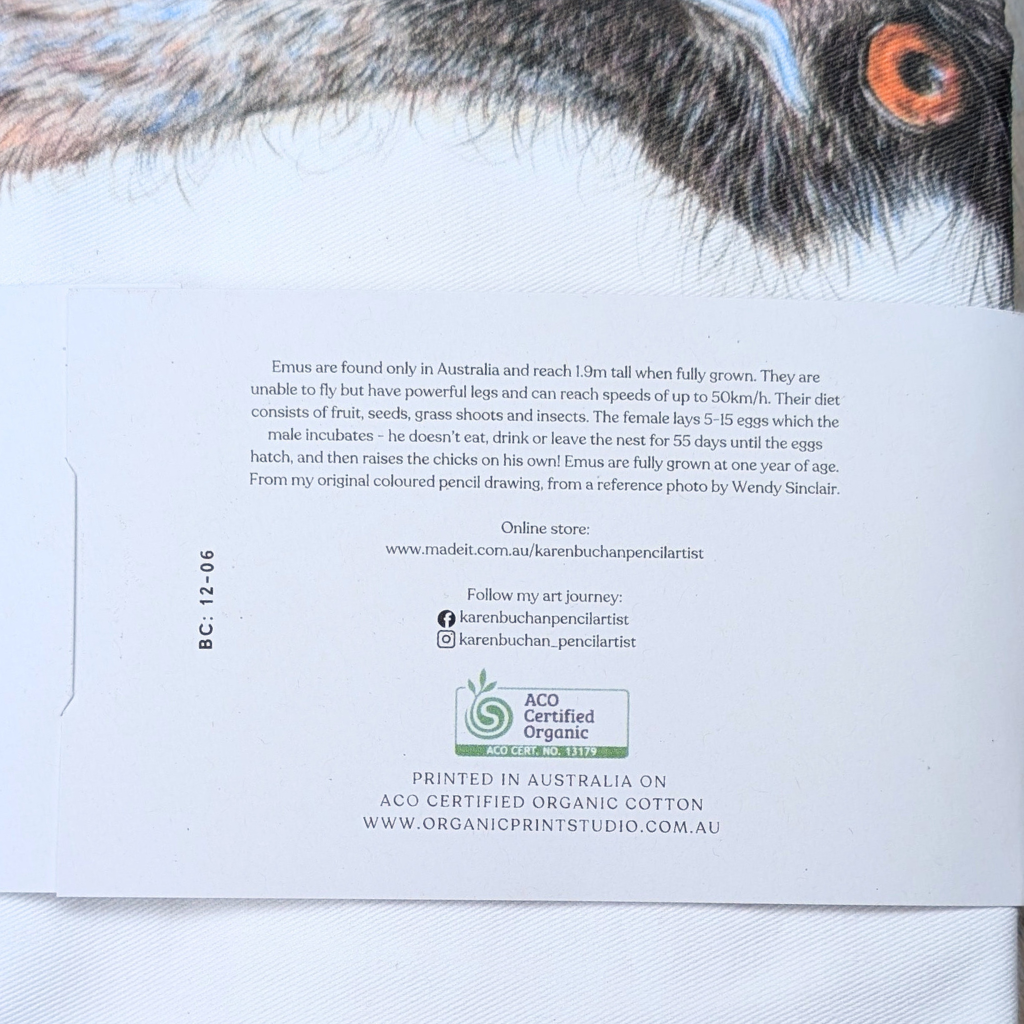 Emu | Cotton Tote Bag