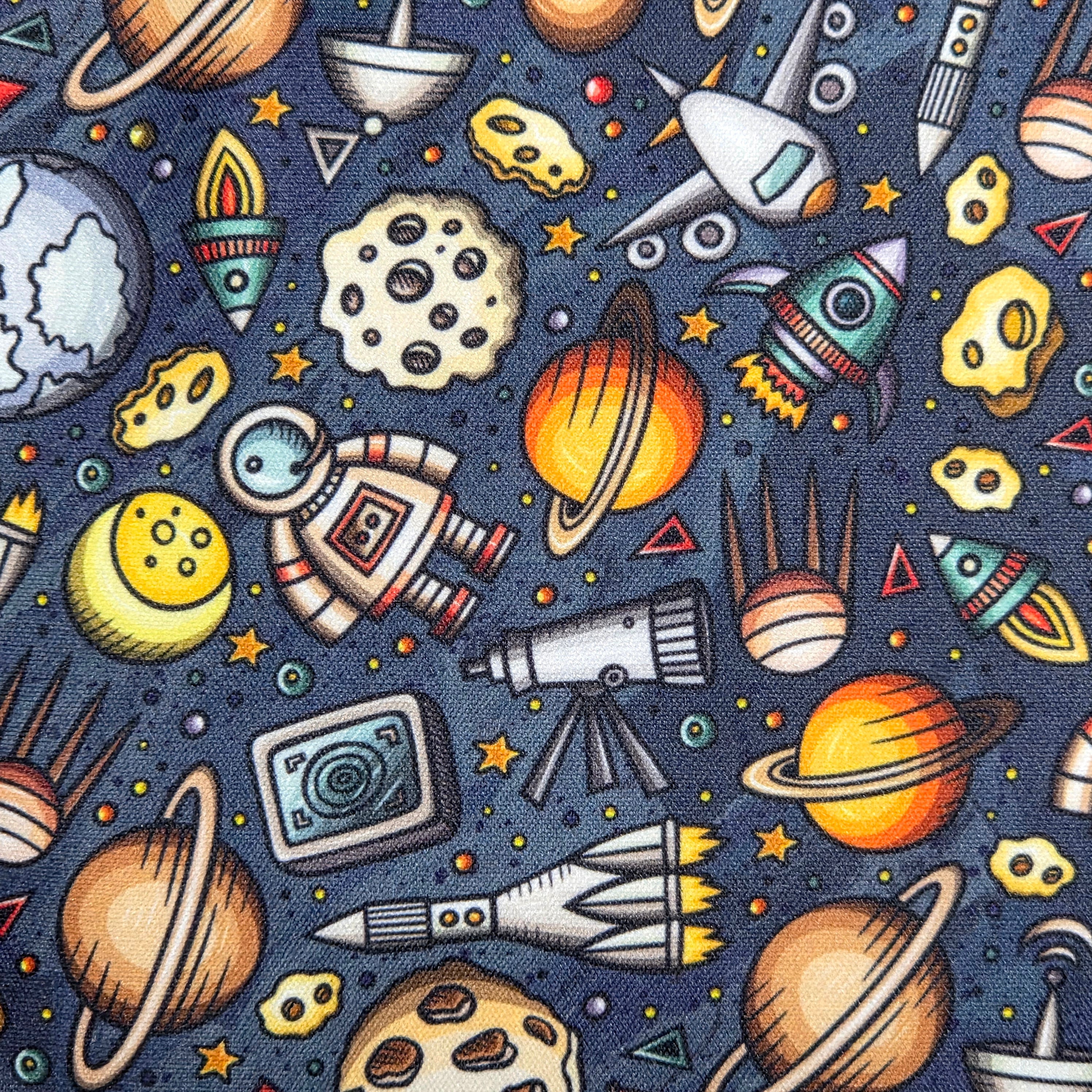 Medium Wet Bag in Outer Space Fabric