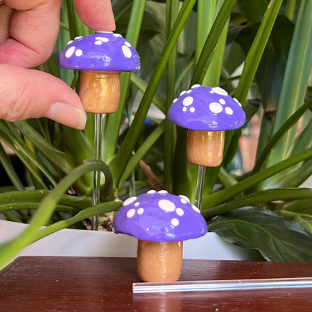Whimsical toadstool trio - Charli