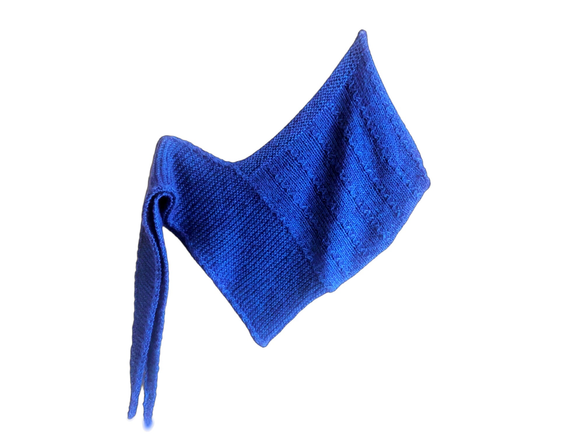 Hakuba Hooded Scarf PDF pattern for knitters, Knitting pattern