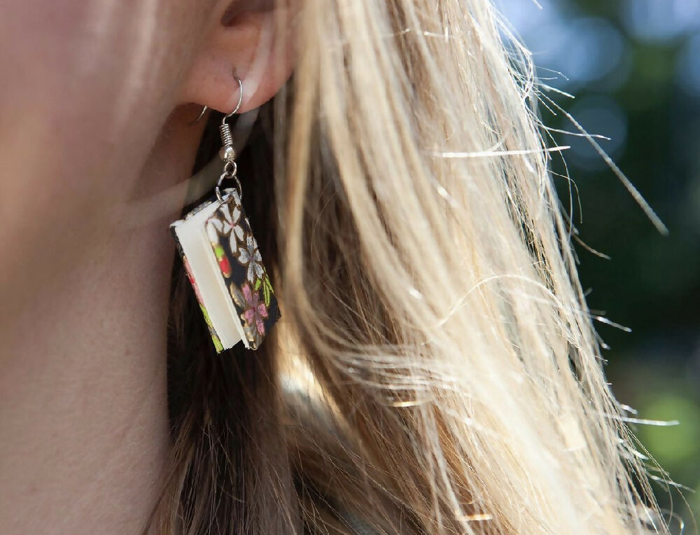 Little Book Earrings