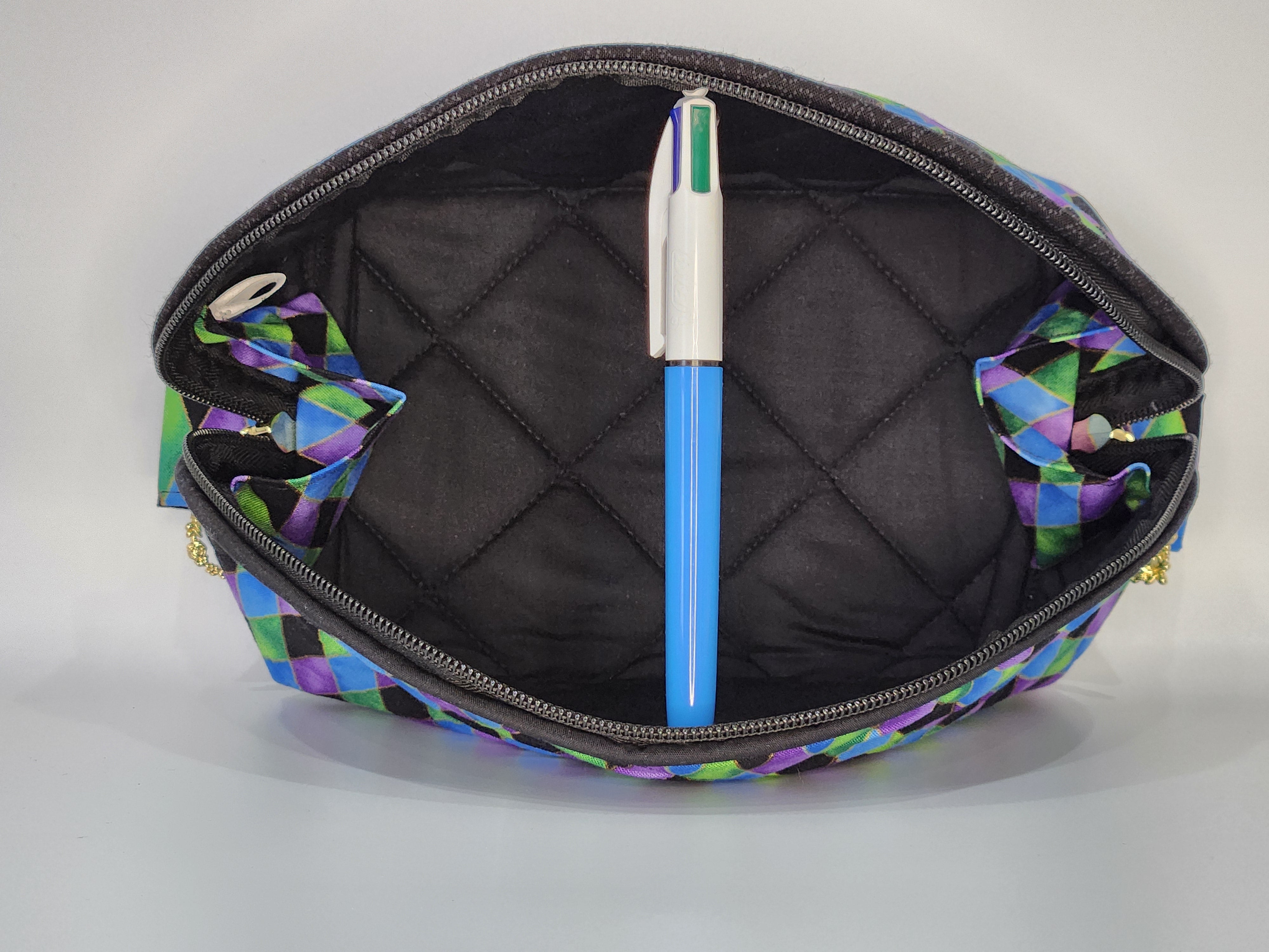 Extra Large Zippered Taco Pouch
