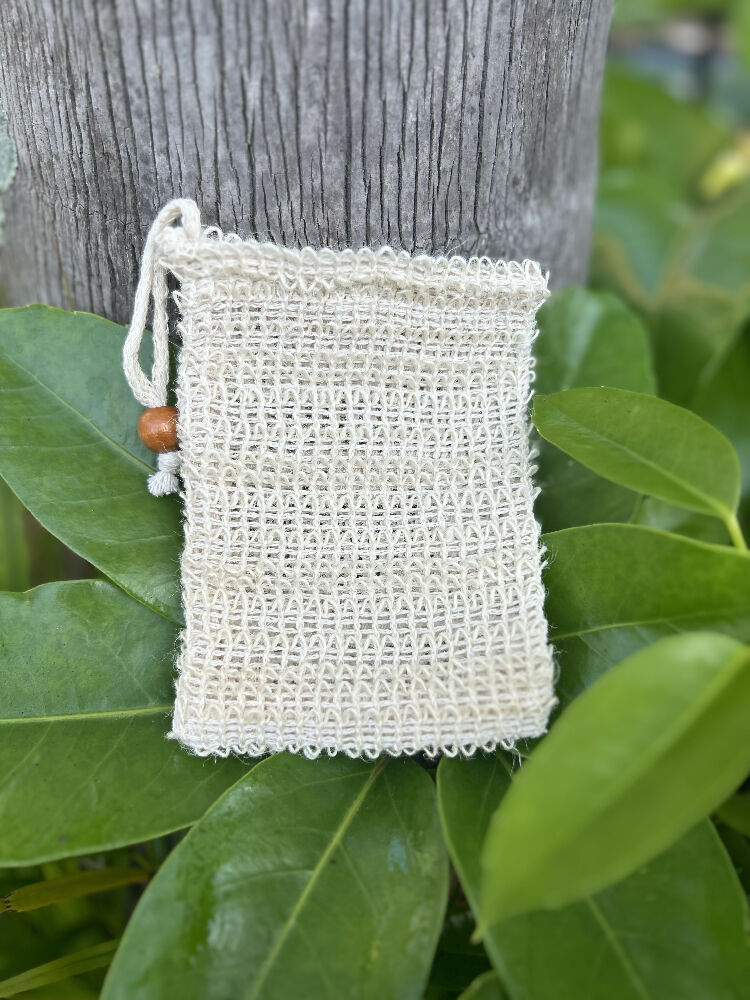 Eco-friendly plant fiber soap saver bag