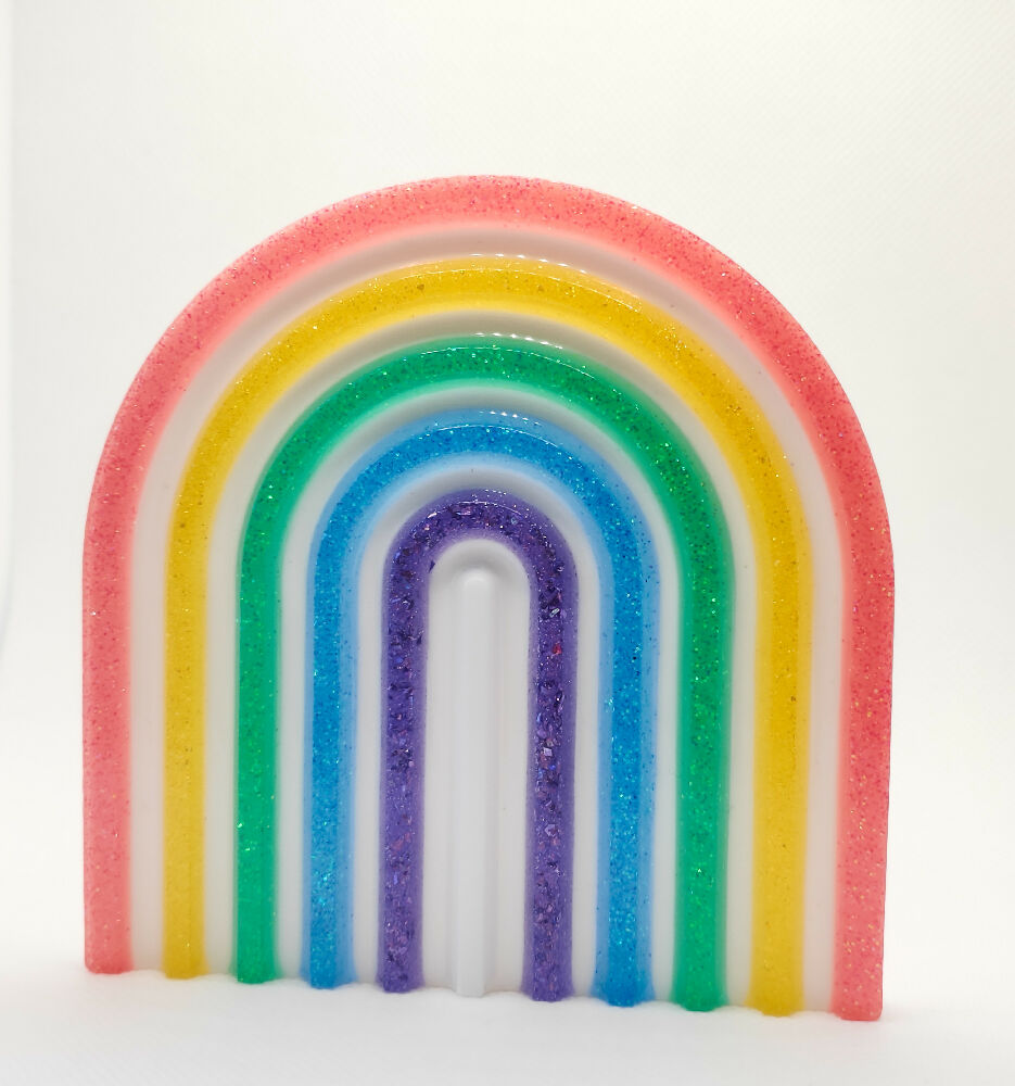 Rainbow Tray or Coaster