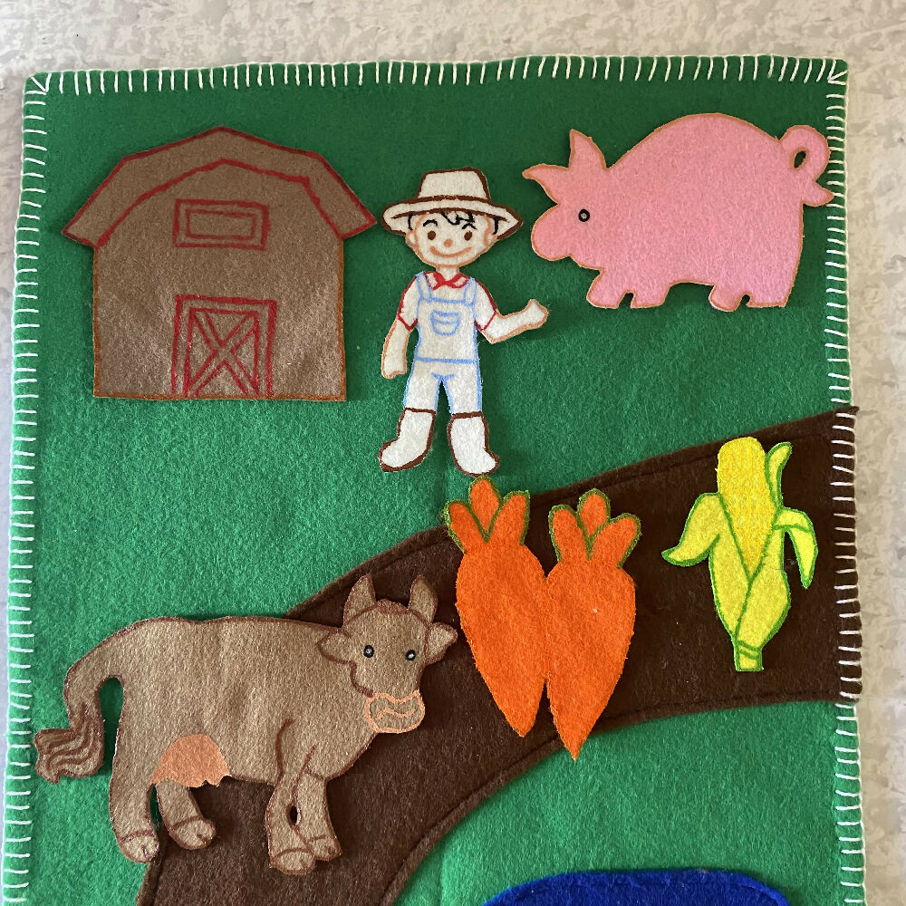 Children's Felt Play Mat