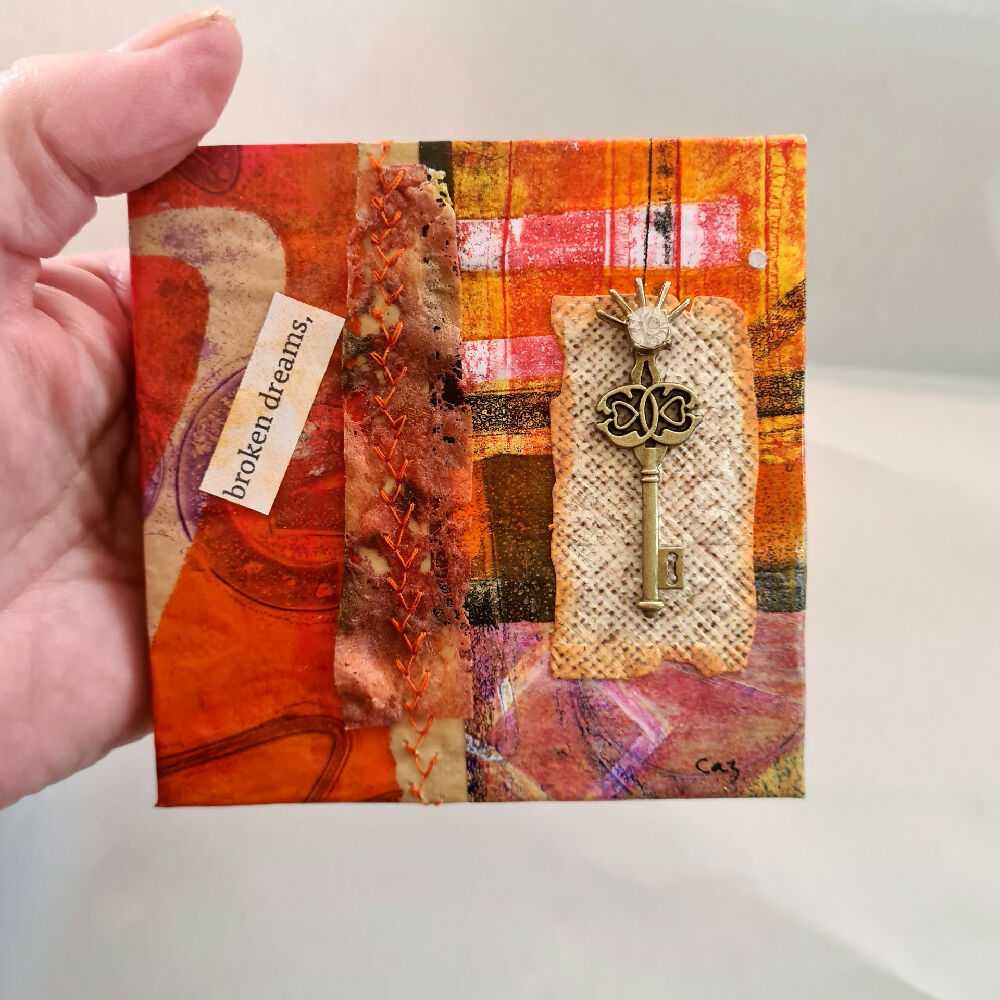 Miniature Mixed Media Art