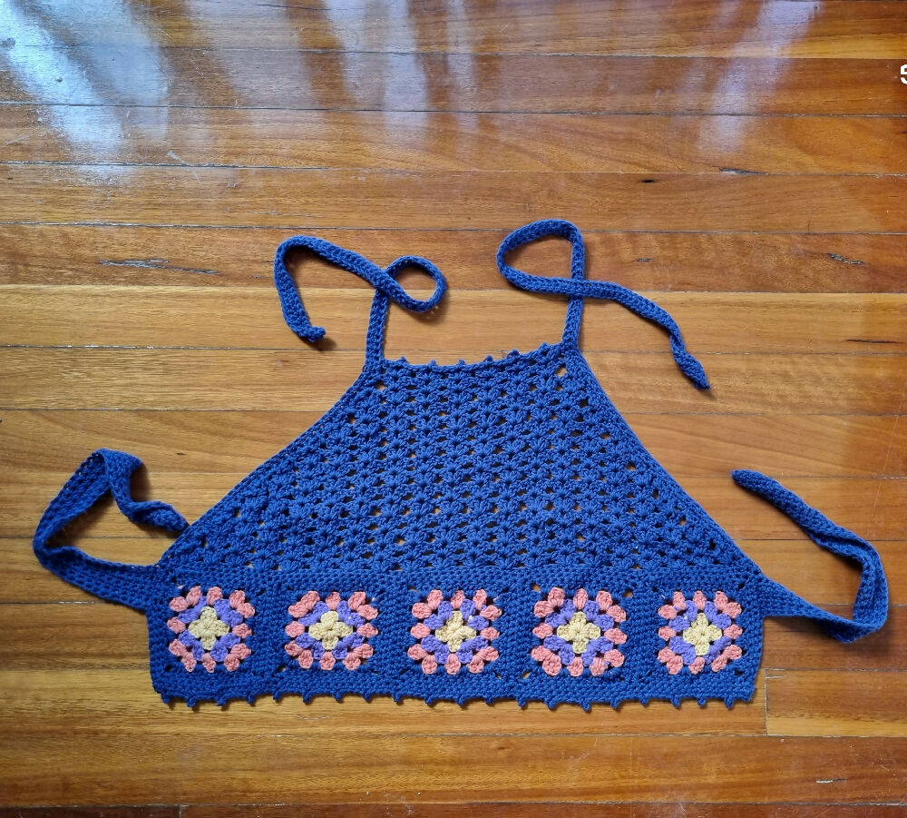 Crochet halter top