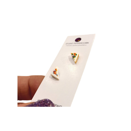 Fairy bread stud earrings