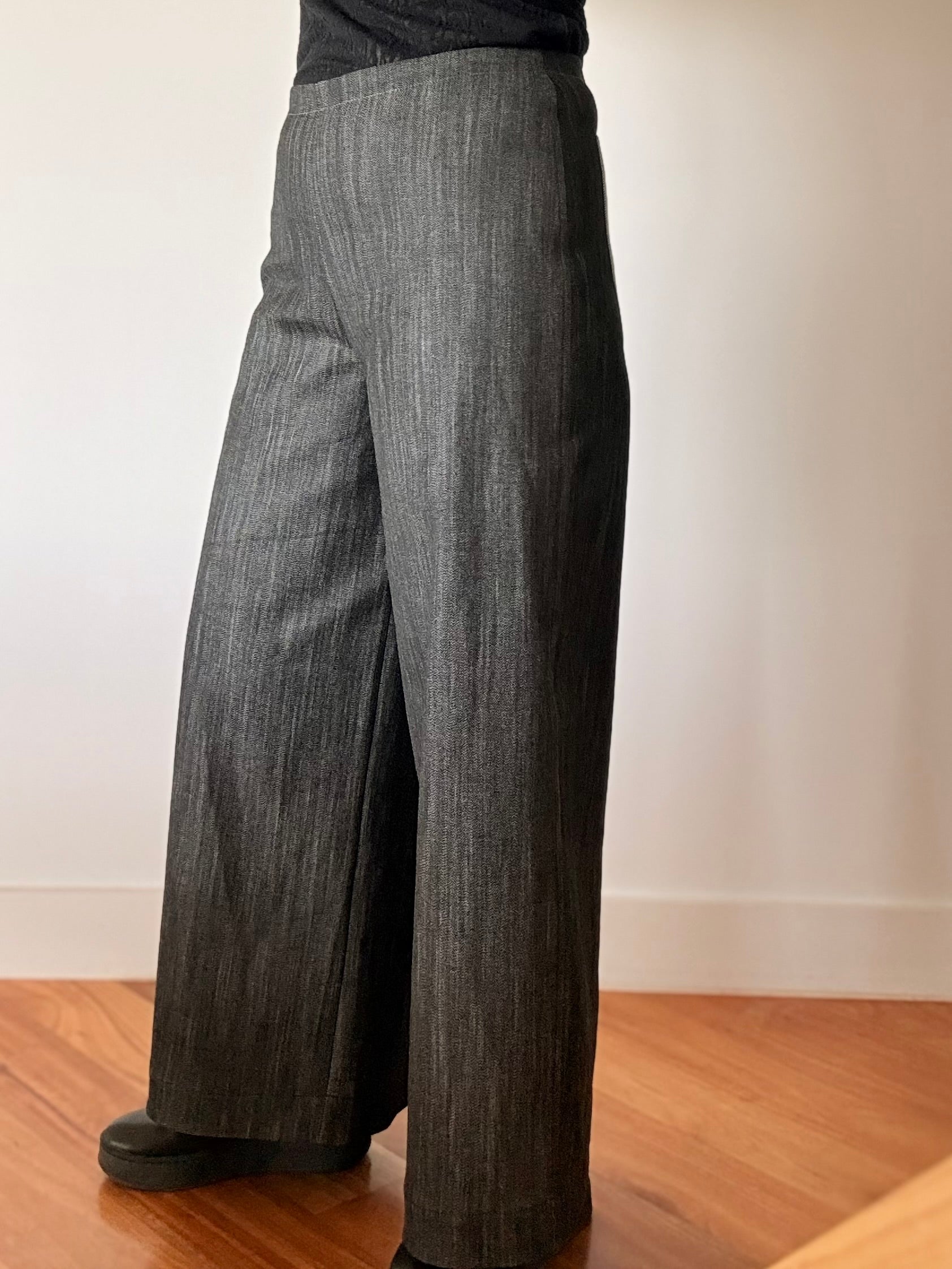 Derek Denim Wide Leg Pants
