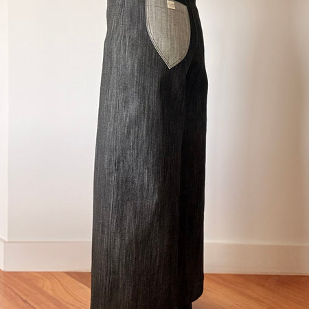 Derek Denim Wide Leg Pants