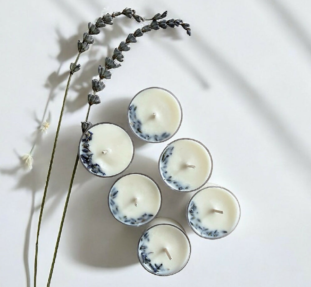 Botanical Lavender Tea Lights