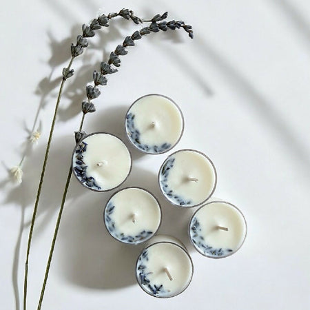 Botanical Lavender Tea Lights