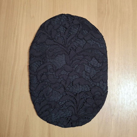 STOMA BAG COVER REGULAR LACE BLACK ILEOSTOMY, COLOSTOMY, UROSTOMY