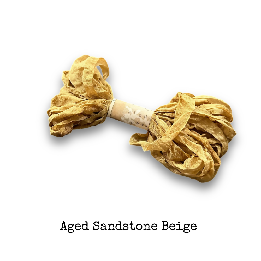 TLP Aged Sandstone Beige Seam Binding Ribbon