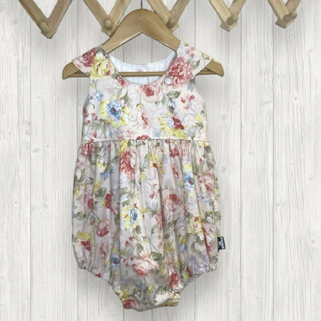 SIZE 2 Tea Roses Tea Party Romper