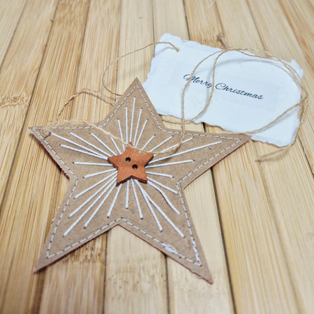 Christmas tags and Star decoration