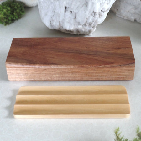 Pen Box- Keepsake Box with Pen Tray- Tasmanian Blackwood