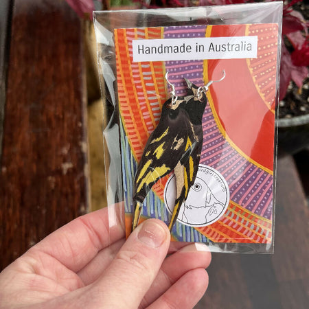 Regent Honeyeater Earrings