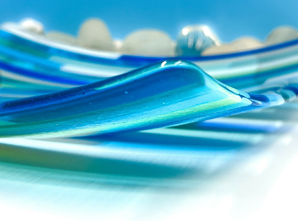 Large Ocean Plate - Corner angle