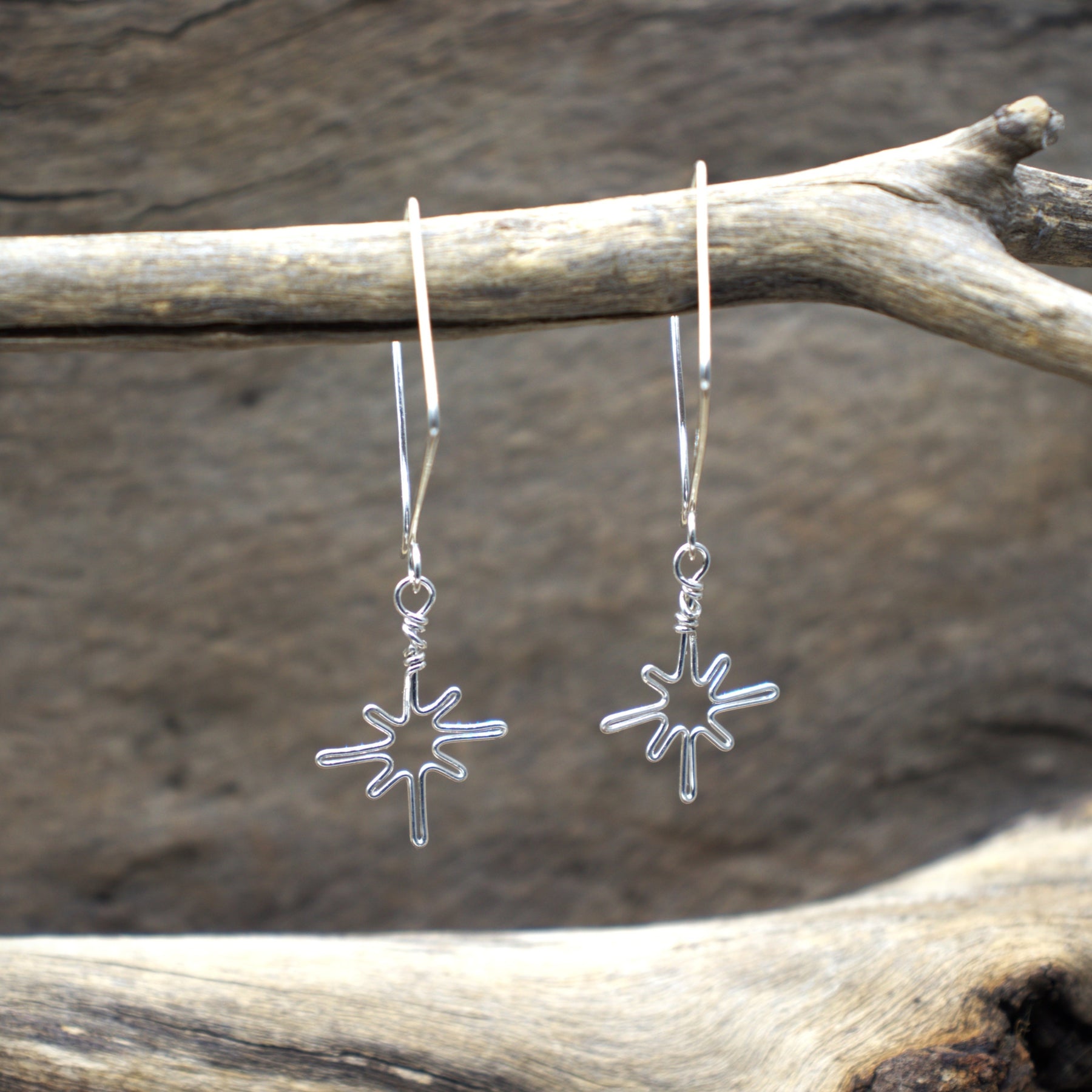To The Stars Earrings - I | sterling silver