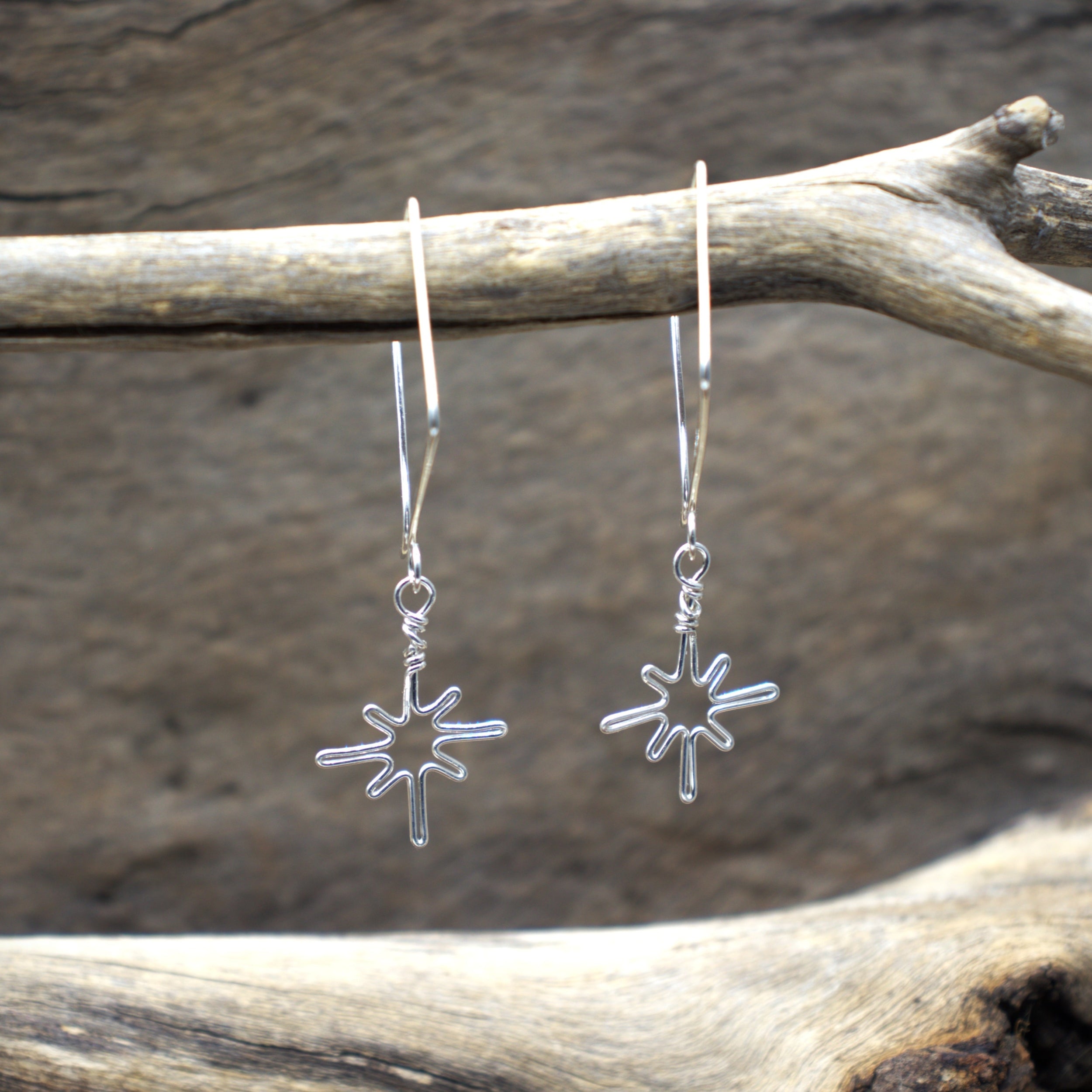 To The Stars Earrings - I | sterling silver