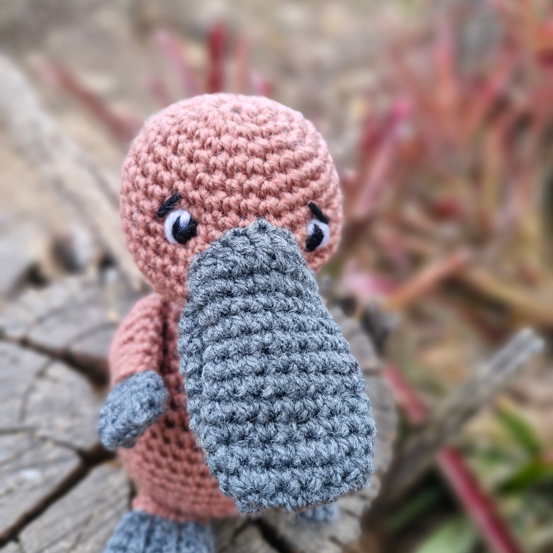 Adorable Baby Platypus Hand Crochet