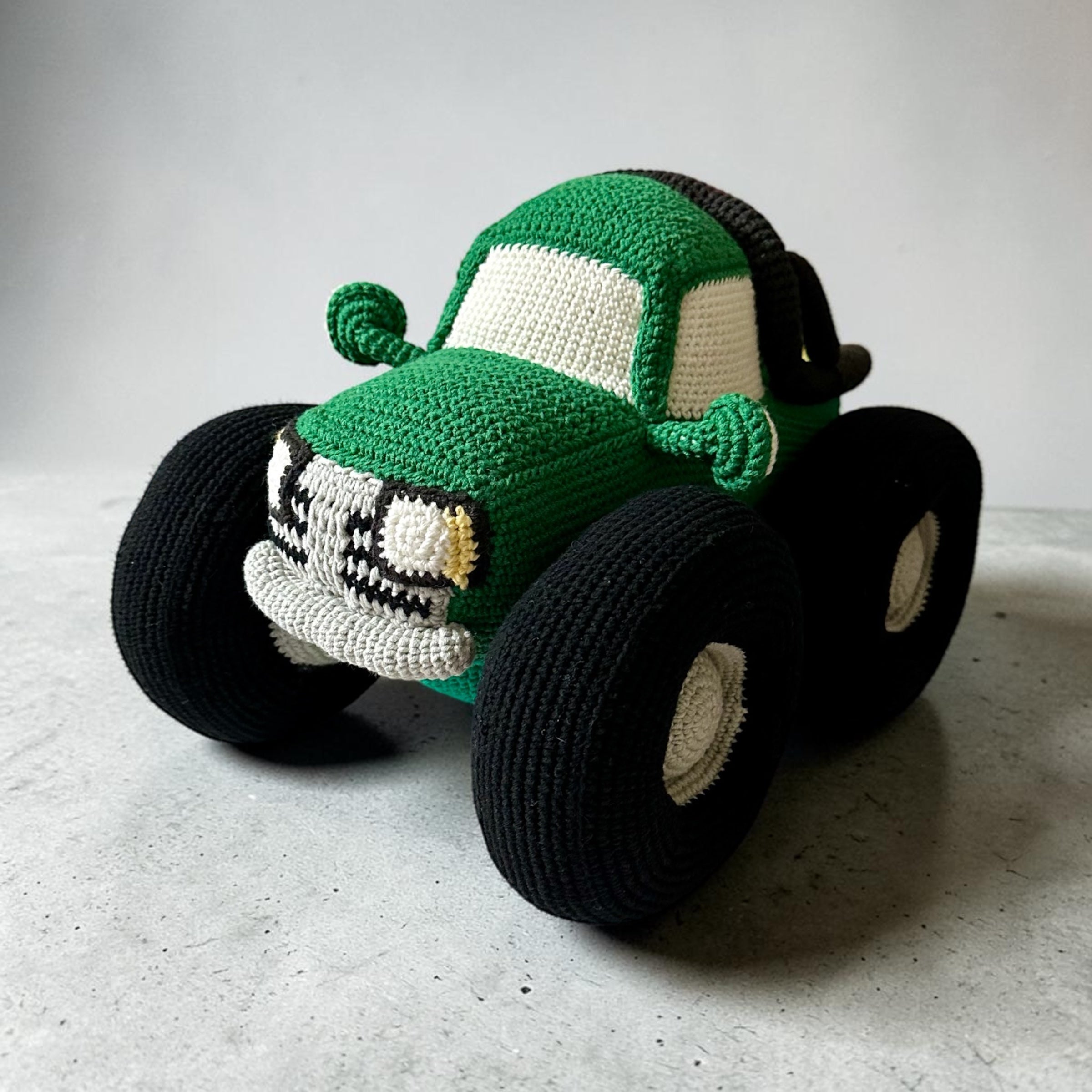 Crochet Monster Truck – Handmade Toy 🚜🧶