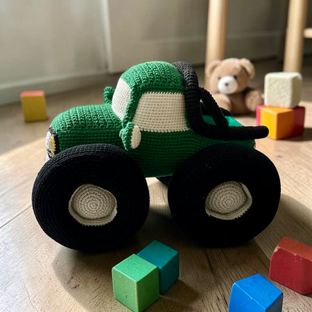 Crochet Monster Truck – Handmade Toy 🚜🧶