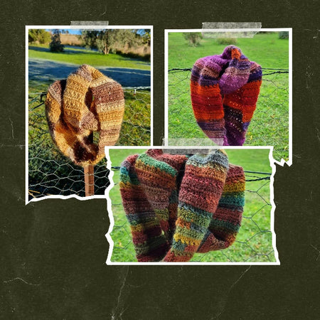 Handmade Infinity scarf/Cowl/Neck Warmer