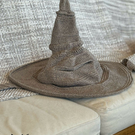 Sorting Hat Crochet Amigurumi Soft with Tassels